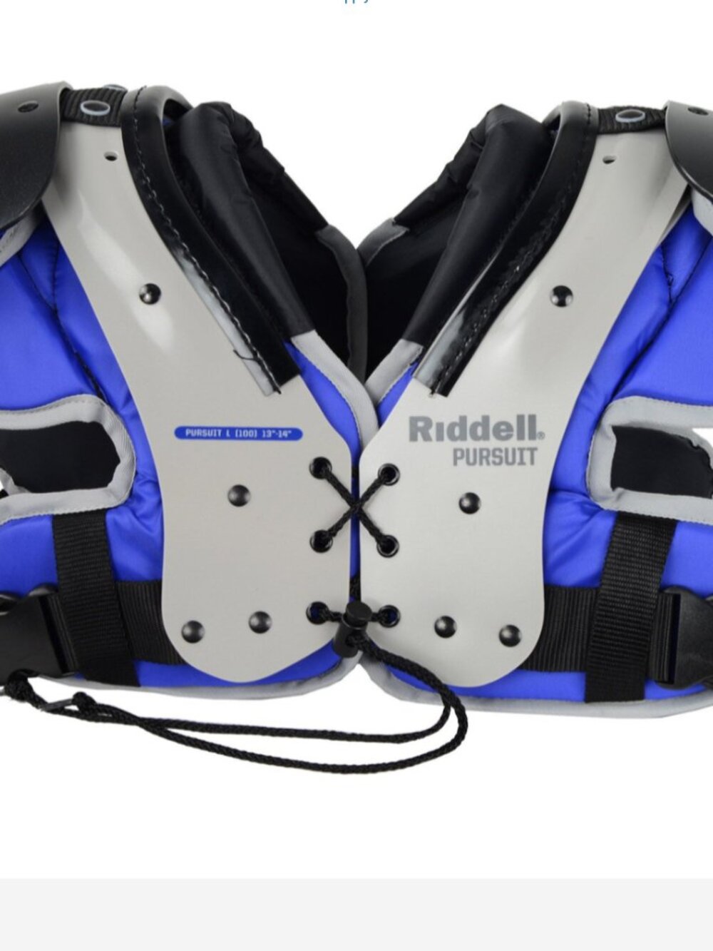 Riddell NWT Youth Pursuit Football Shoulder pads
